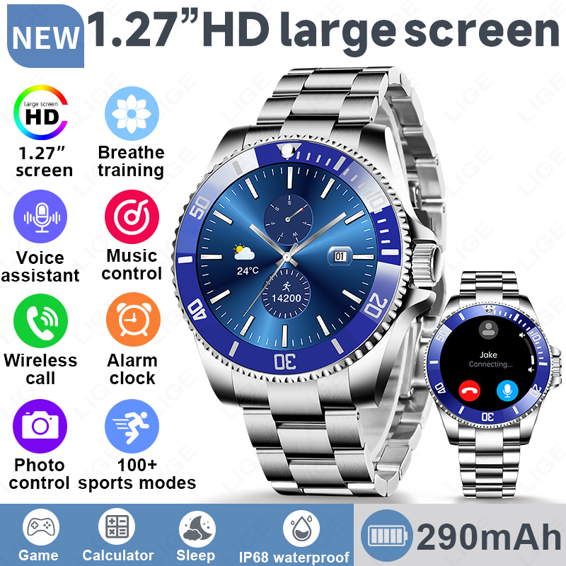 2026年新型高級スマートウォッチ、ダイヤル付き、通話対応、 - Japanese Luxury Lifestyle のレビューと価格