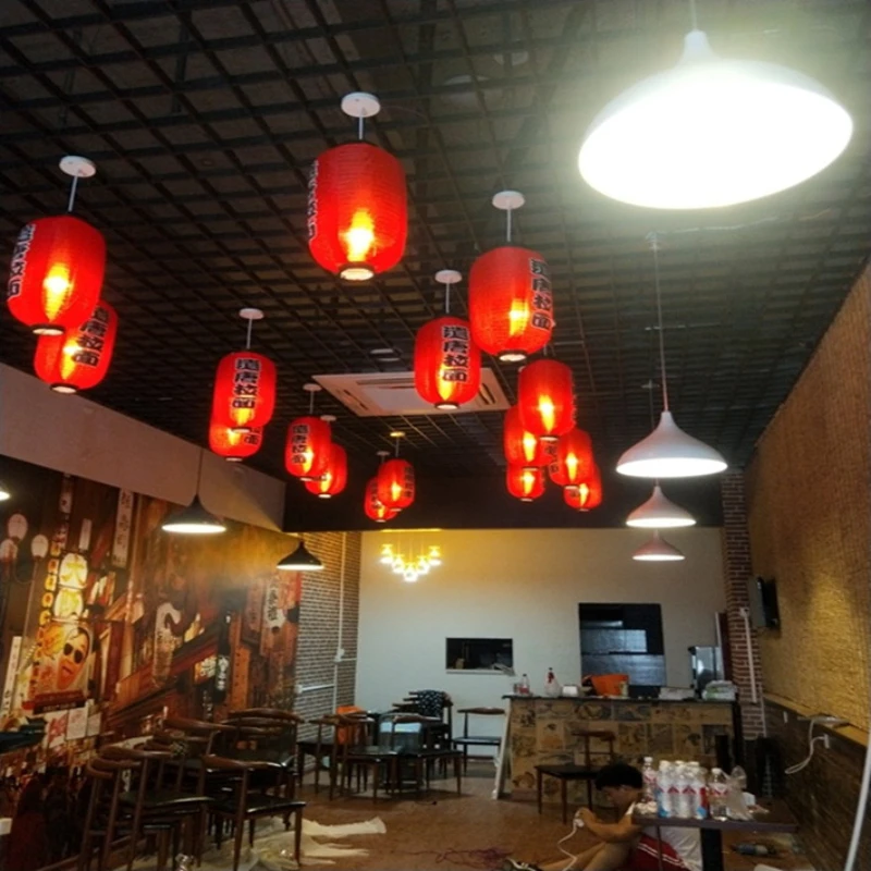 和風メロン提灯 赤色装飾 レストラン看板 バー 料理メニュー - Japanese Restaurant Lifestyle のレビューと価格